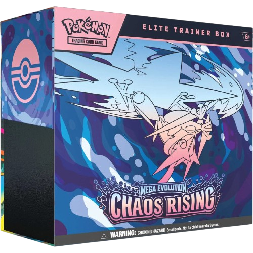 (PRE ORDERS) Pokémon TCG: Mega Evolution Chaos Rising - Elite Trainer Box